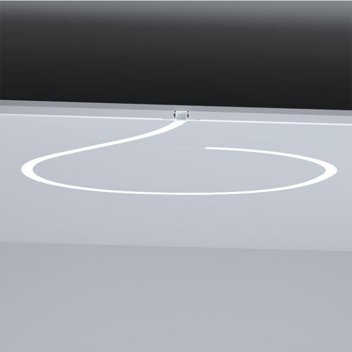 70x17mm Bendable LED Plaster-in Channel For 12mm Flexible LED Strip 70x17mm Bendable LED Plaster-in Channel For 12mm Flexible LED Strip